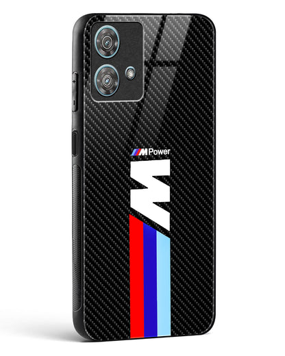 Cool Racing Striped Glass Phone Case-Motorola Edge 40 Neo