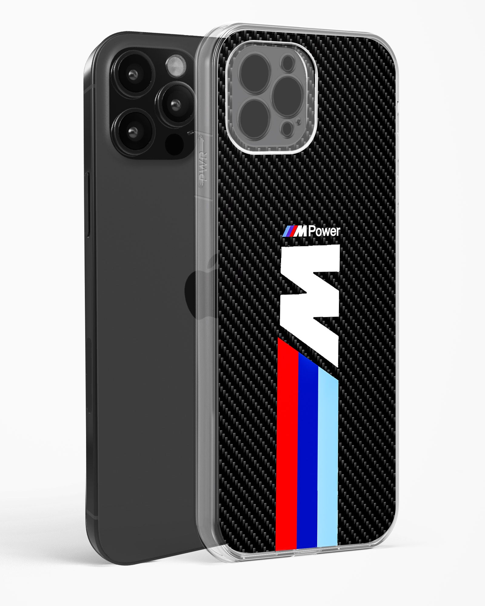 Cool Racing Stripes Clear Silicone Case