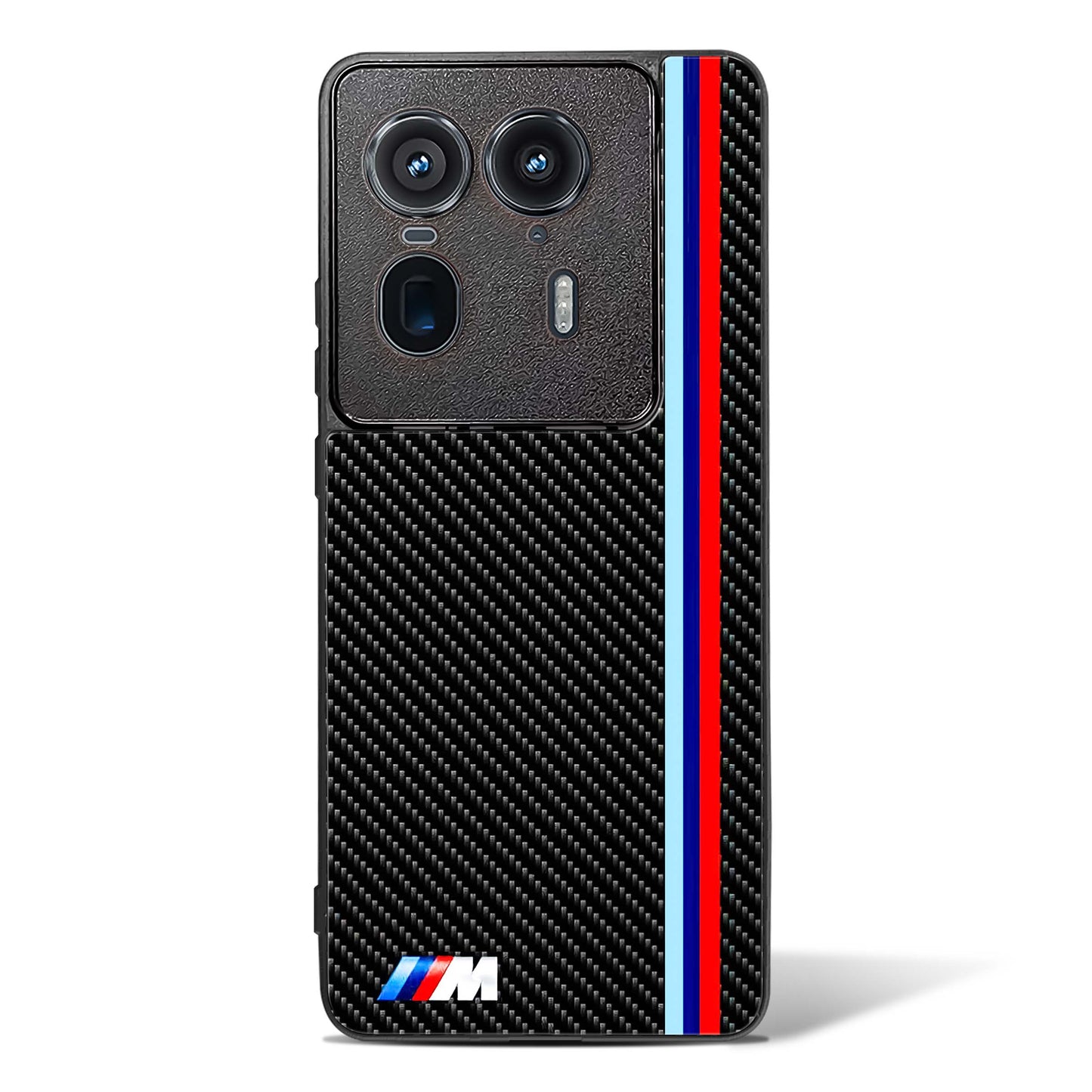 Cool Racing Stripes Glass Phone Case--Motorola Edge 50 Ultra