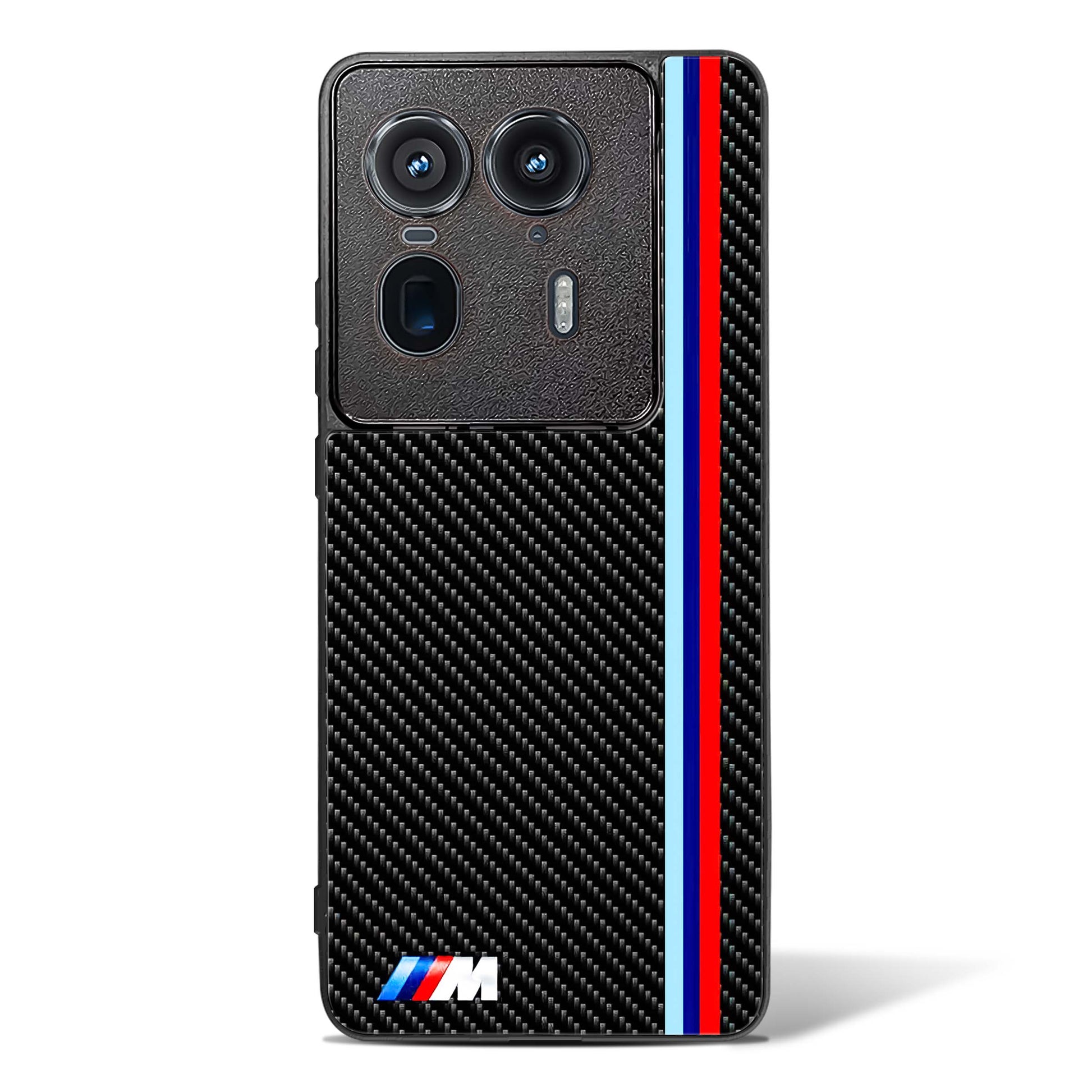 Cool Racing Stripes Glass Phone Case--Motorola Edge 50 Ultra