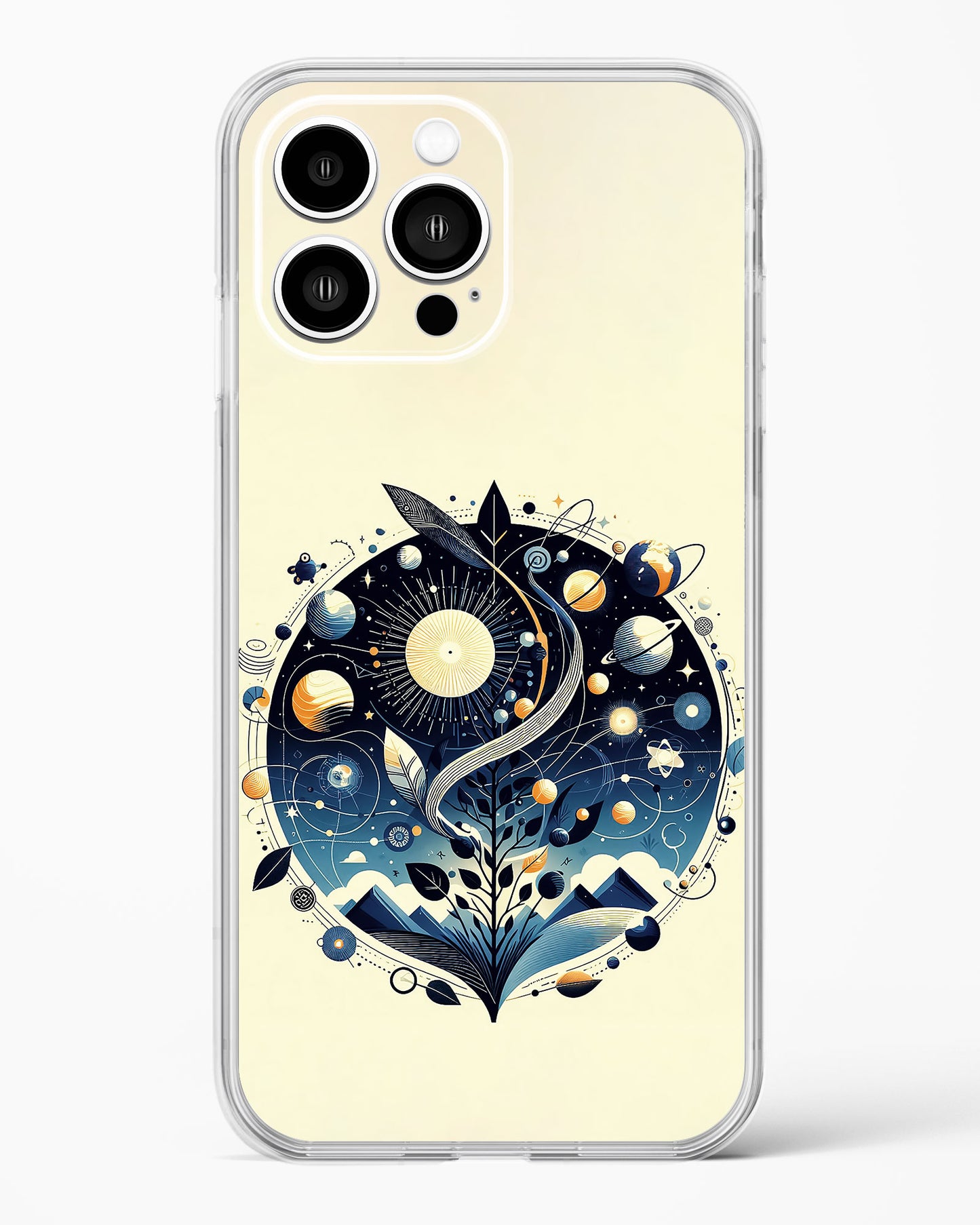 Cosmic Dreamer Clear Silicone Case