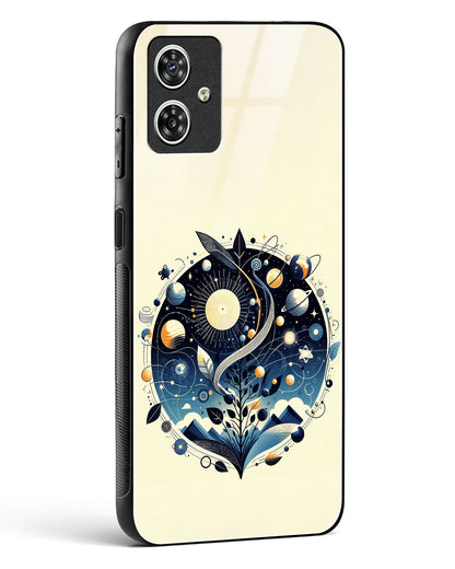 Cosmic Dreamer Glass Phone Case-Moto G54 5G