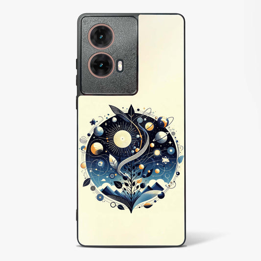 Cosmic Dreamer Glass Phone Case-Moto G85 5G