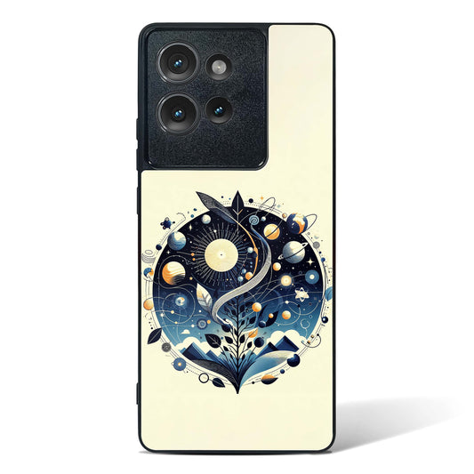 Cosmic Dreamer Glass Phone Case-Motorola Edge 50