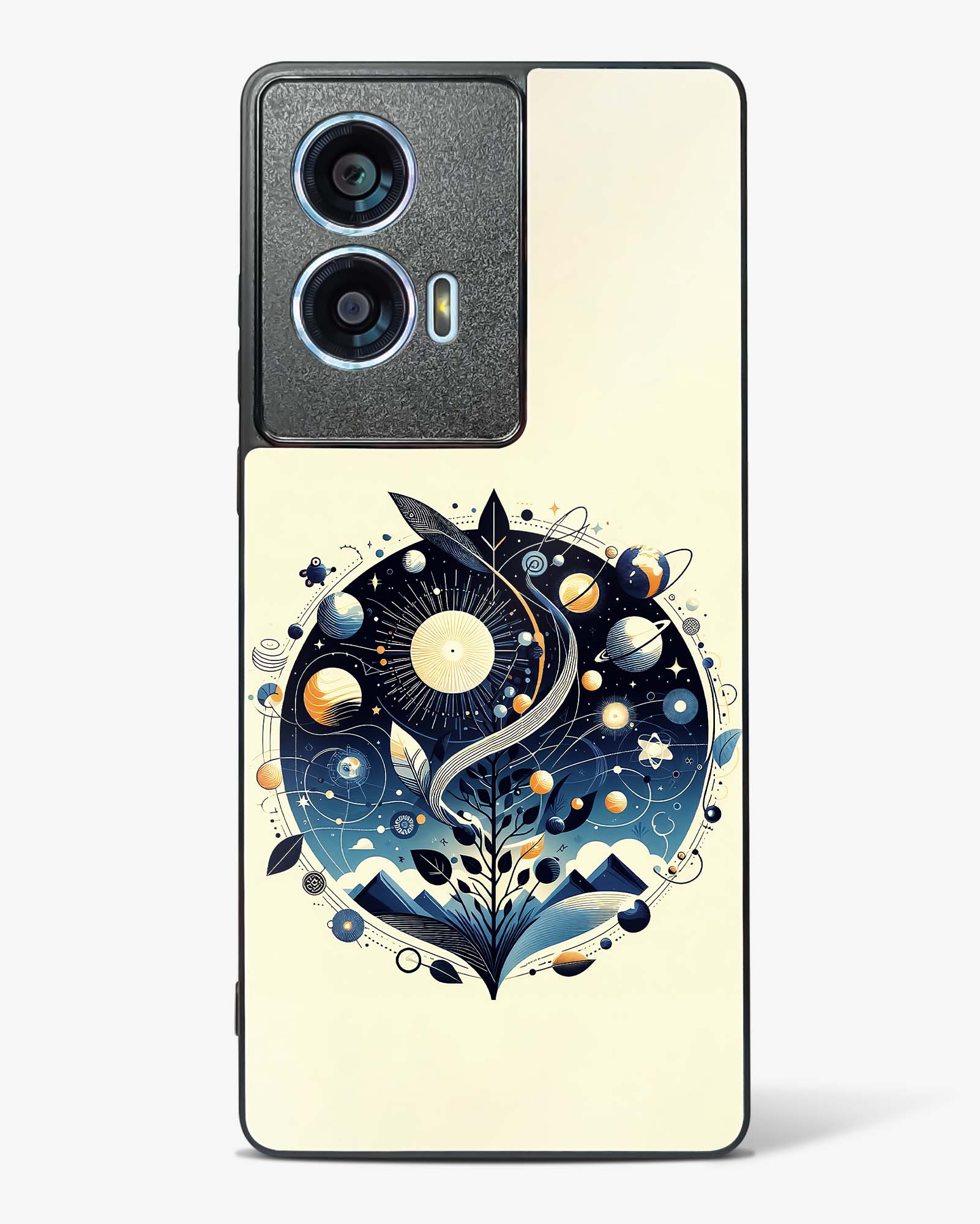 Cosmic Dreamer Glass Phone Case-Motorola Edge 50 Fusion