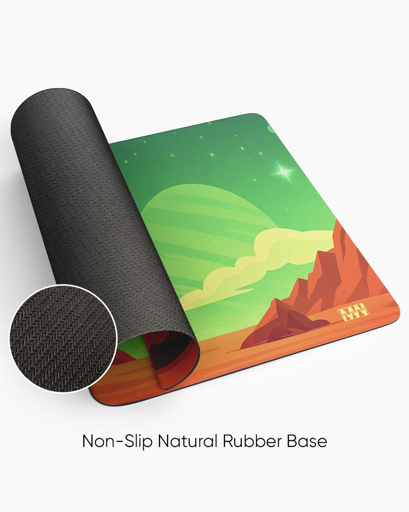 Cosmic Frontier Saturn's Realm Deskmat