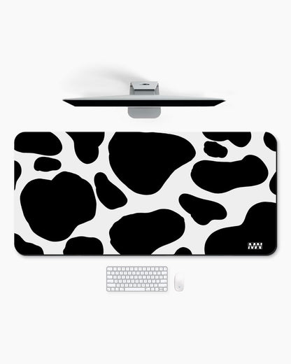 Cow Print Desk Mat