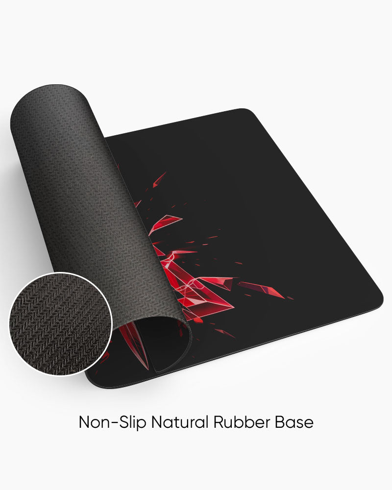 Crimson Warrior’s Legacy Deskmat