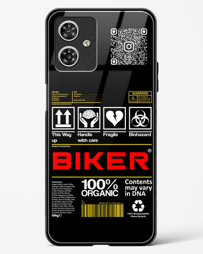 Custom QR Code Biker Glass Phone Case-Moto G64 5G