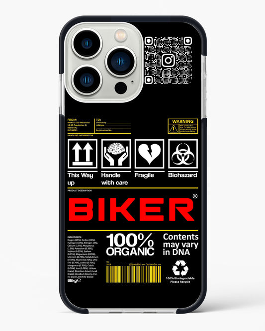 Custom QR Code Biker Impact Drop Protection Case