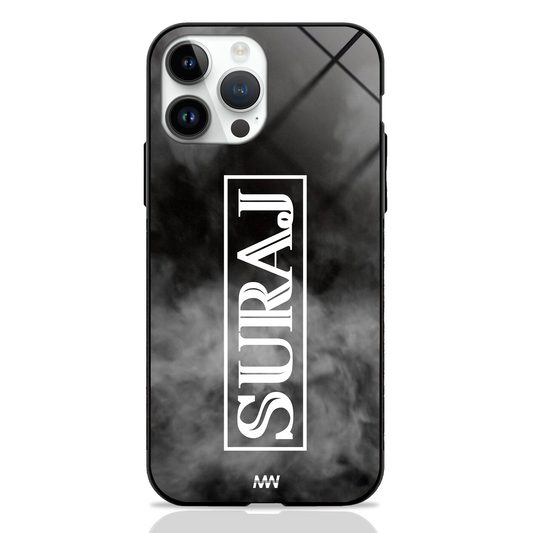 Custom Name GLASS CASE -  - MW Stuffs - 