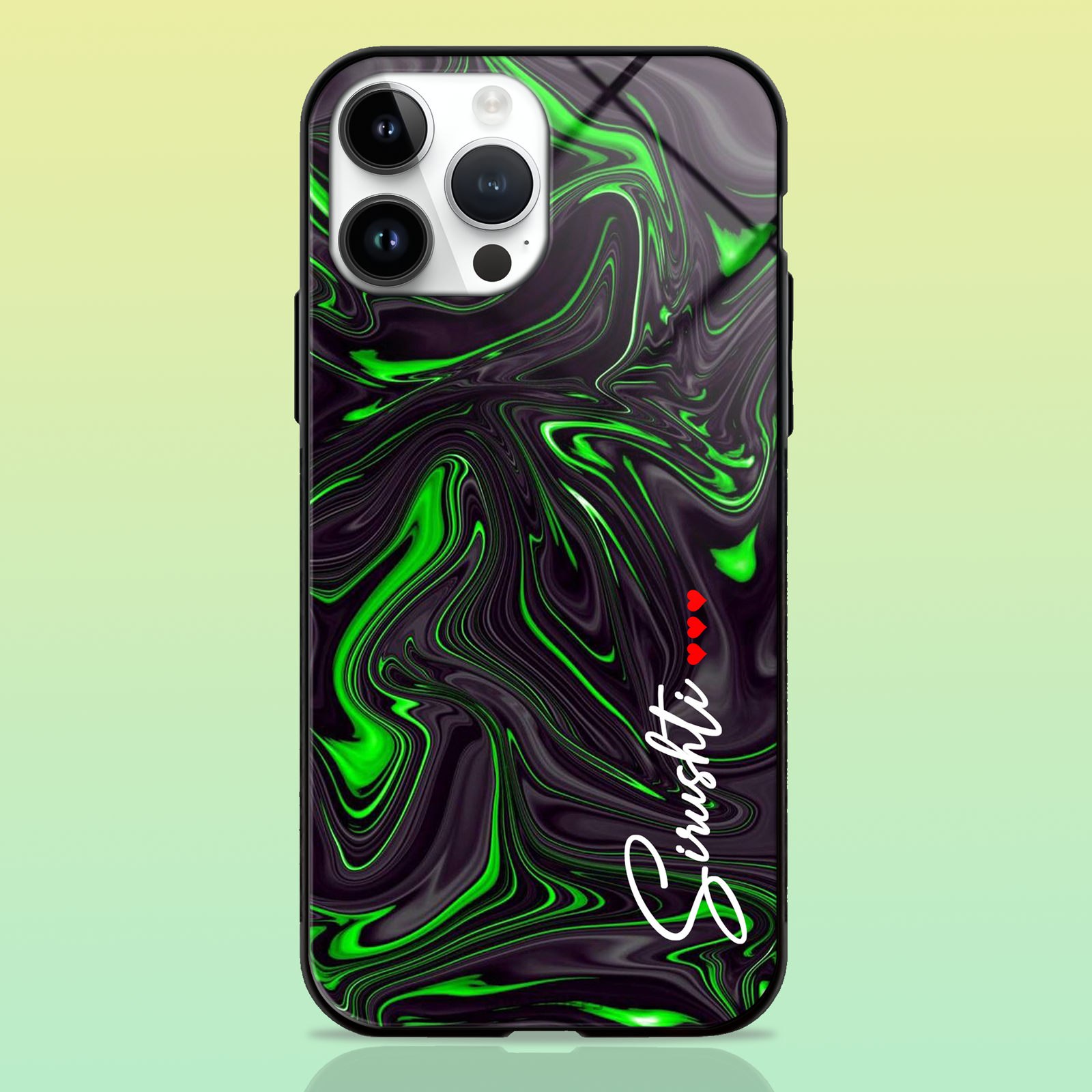 Custom Name Glass Case -  - MW Stuffs - 