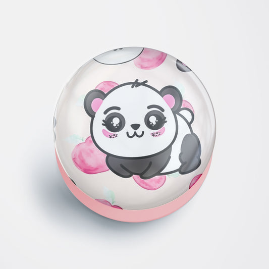 Cute Panda Gloss Pop Holder