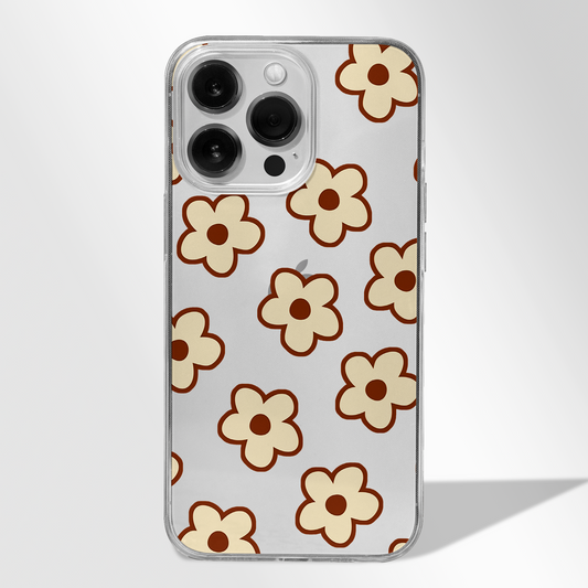 Cute Blossom Floral Pattern Premium CLEAR CASE -  - MW Stuffs - 