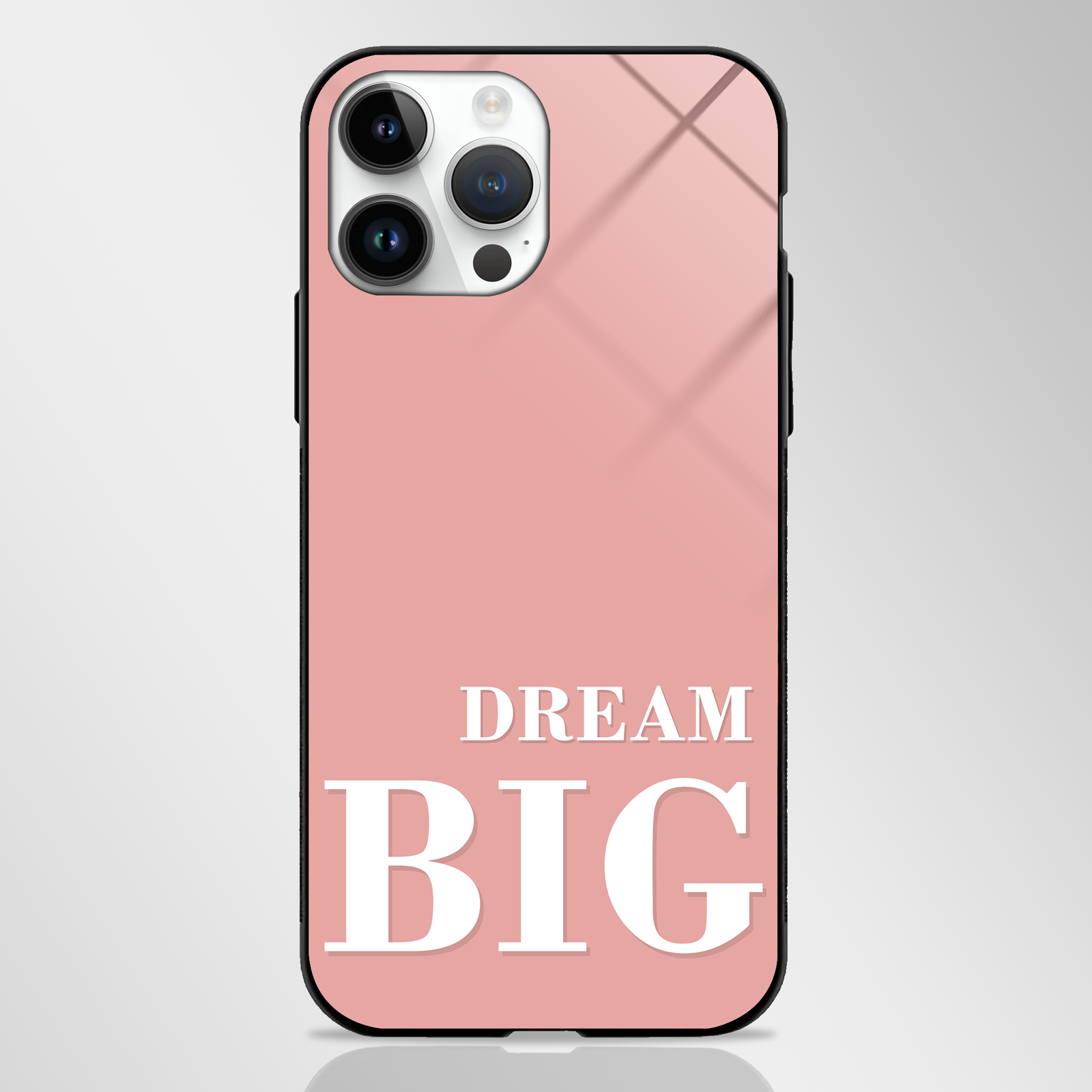 DREAM BIG Statement Series GLASS CASE -  - MW Stuffs - 