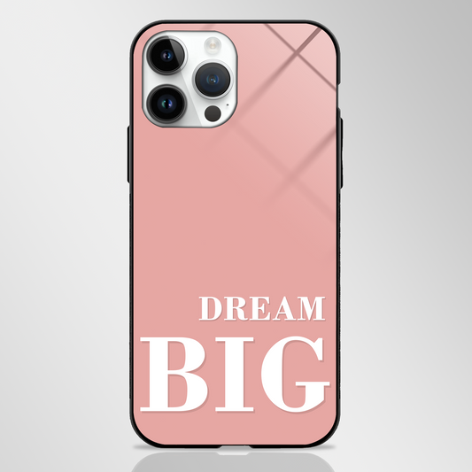 DREAM BIG Statement Series GLASS CASE -  - MW Stuffs - 