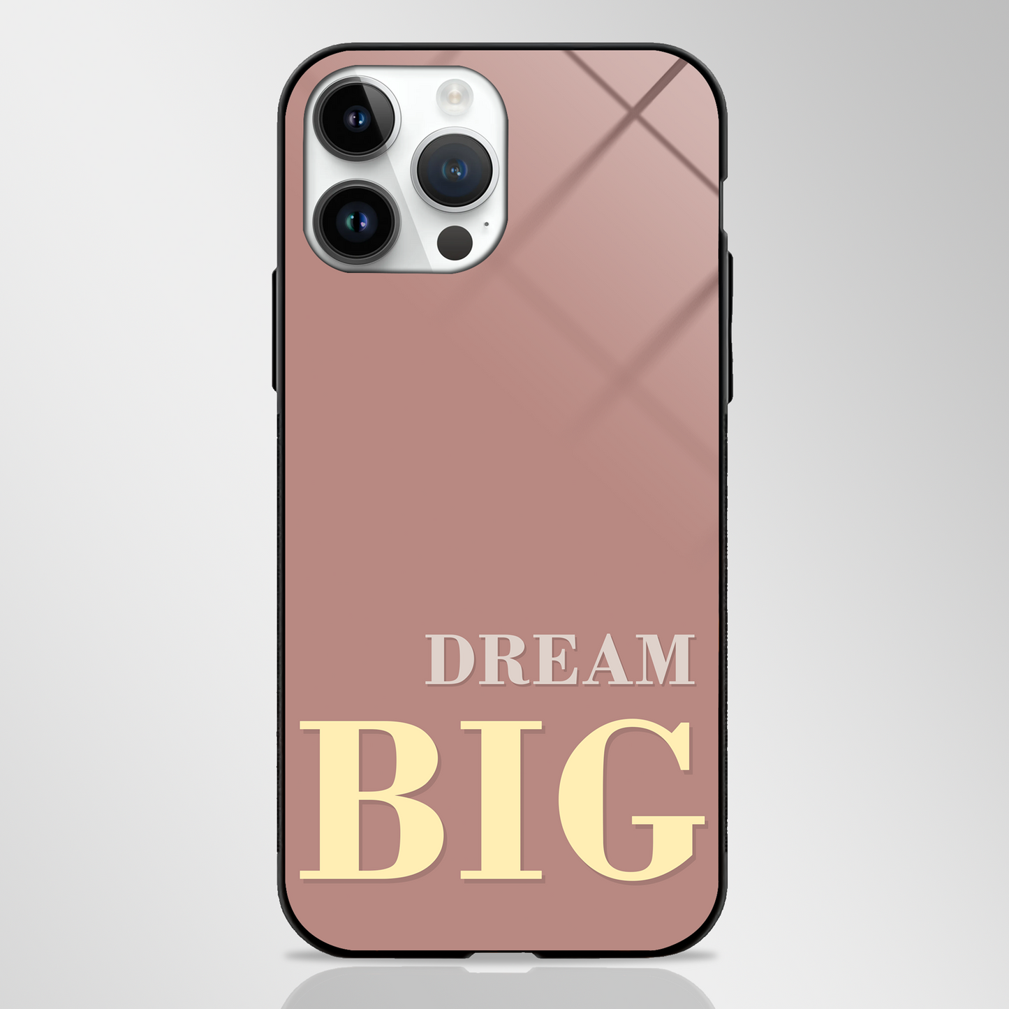 DREAM BIG Statement Series GLASS CASE -  - MW Stuffs - 