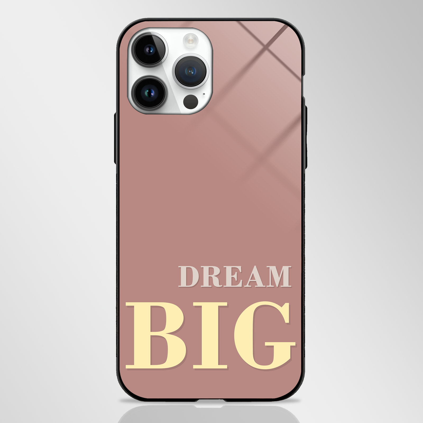 DREAM BIG Statement Series GLASS CASE -  - MW Stuffs - 