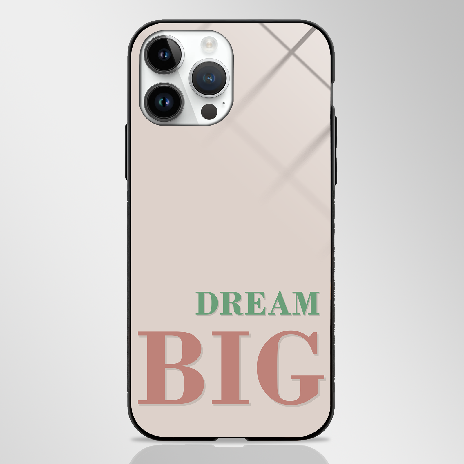 DREAM BIG Statement Series GLASS CASE -  - MW Stuffs - 