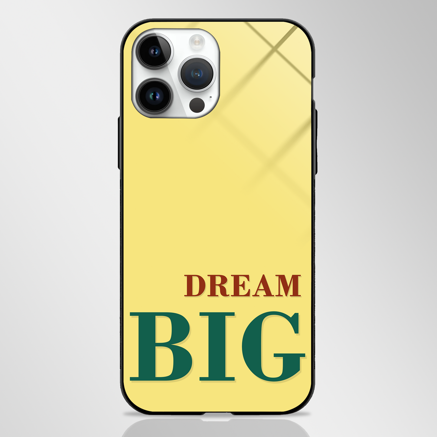 DREAM BIG Statement Series GLASS CASE -  - MW Stuffs - 