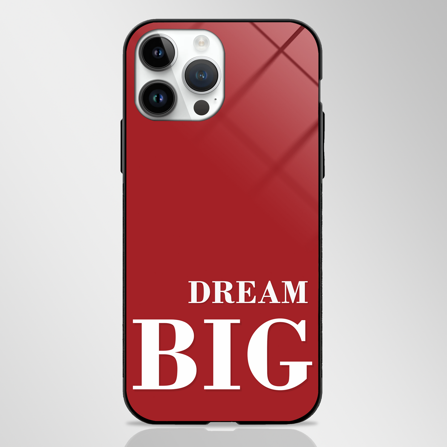DREAM BIG Statement Series GLASS CASE -  - MW Stuffs - 