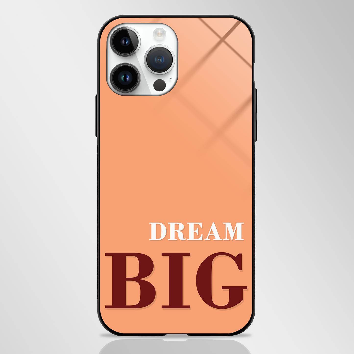 DREAM BIG Statement Series GLASS CASE -  - MW Stuffs - 