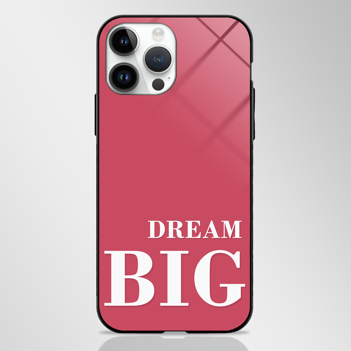 DREAM BIG Statement Series GLASS CASE -  - MW Stuffs - 