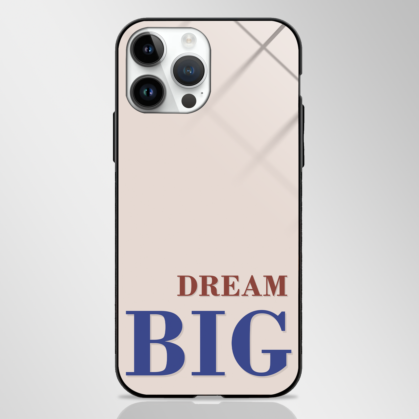 DREAM BIG Statement Series GLASS CASE -  - MW Stuffs - 