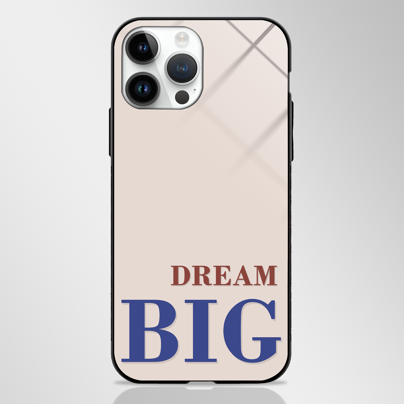DREAM BIG Statement Series GLASS CASE -  - MW Stuffs - 