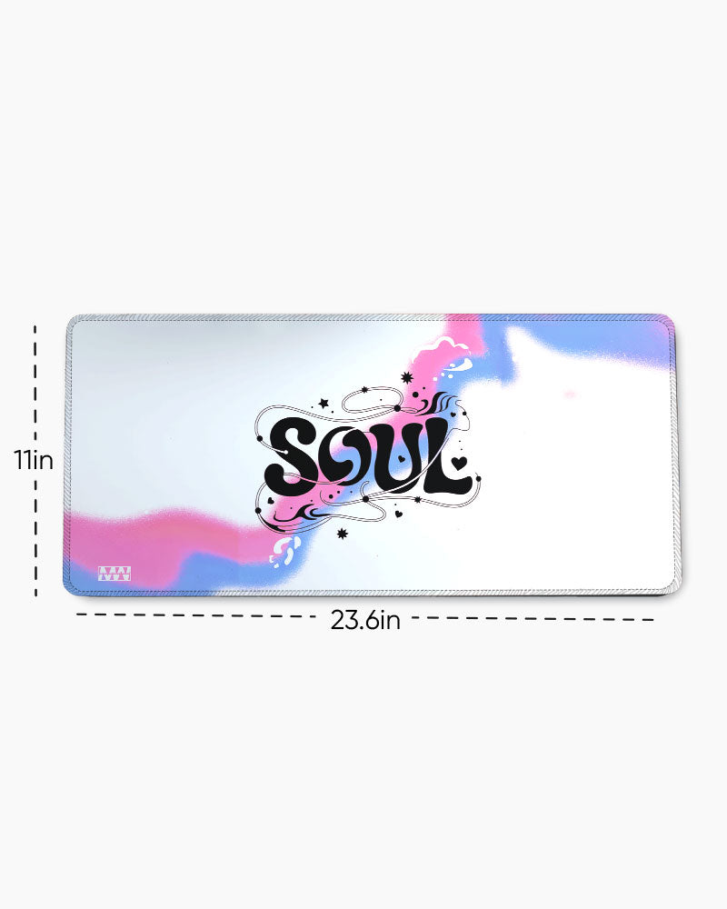 Soul Surge Neon Flow Desk Mat