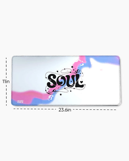 Soul Surge Neon Flow Desk Mat