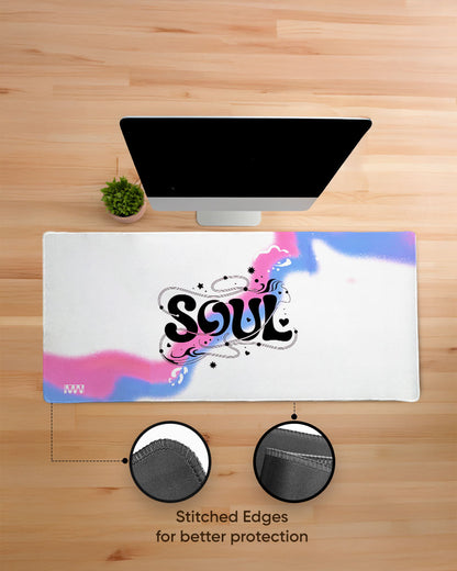 Soul Surge Neon Flow Desk Mat
