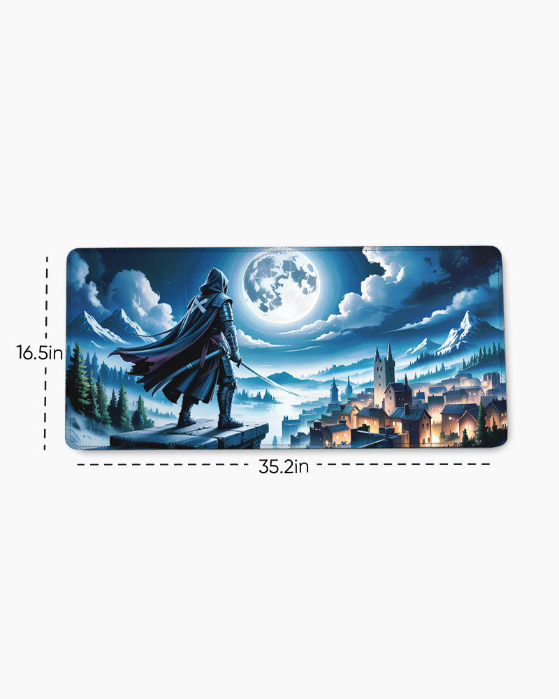 Moonlit Sentinel Watcher of the Highlands Deskmat