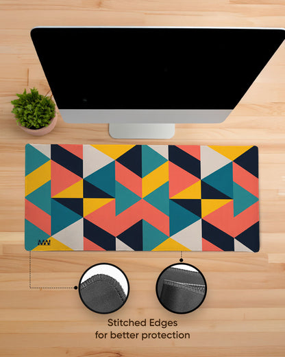 Prism Pulse Spectrum in Sync Deskmat