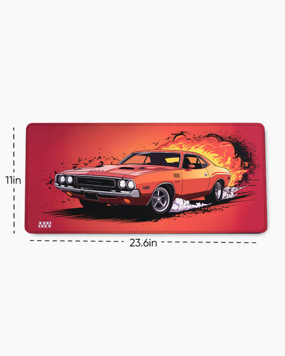Blaze Runner Challenger Ignition DeskMat