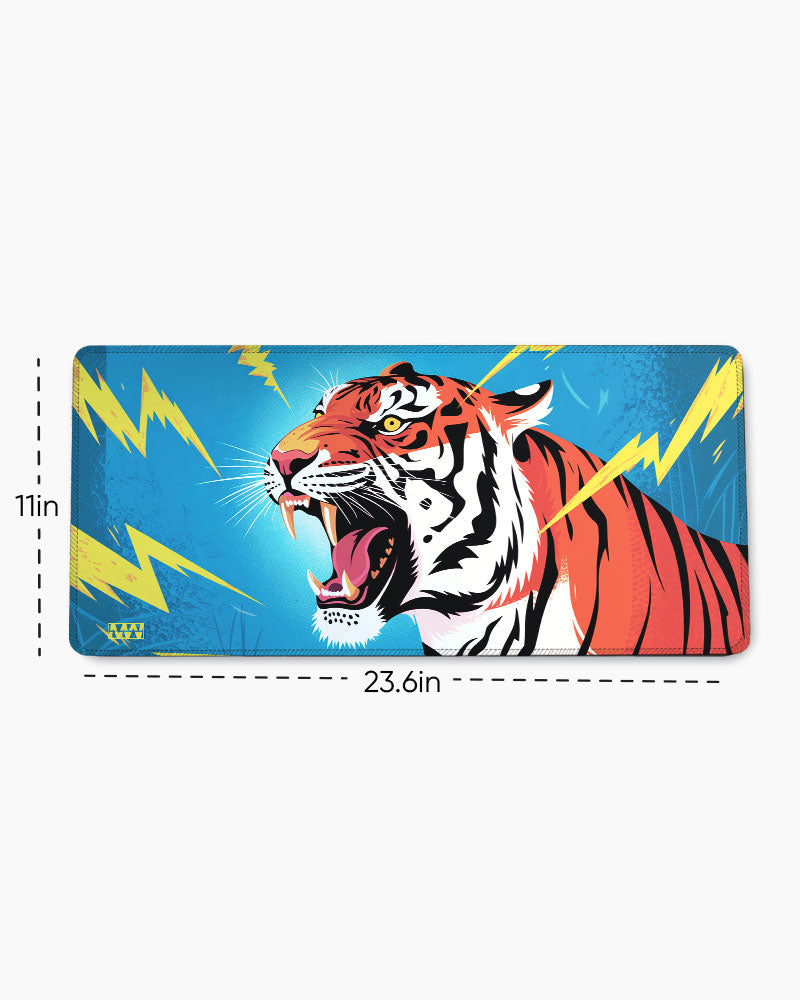 Voltage Roar Thunder in the Jungle DeskMat