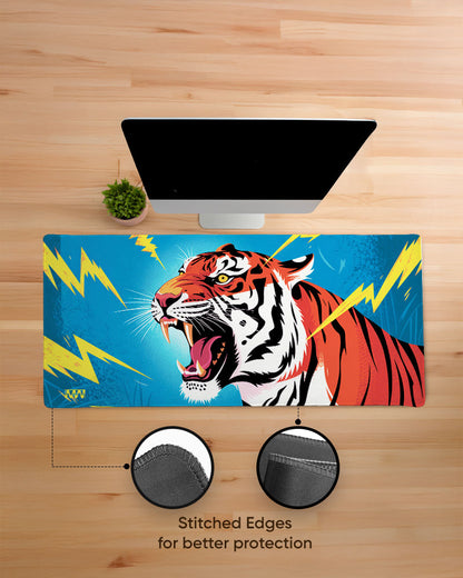 Voltage Roar Thunder in the Jungle DeskMat