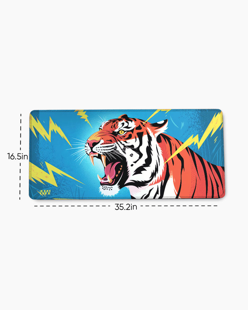 Voltage Roar Thunder in the Jungle DeskMat