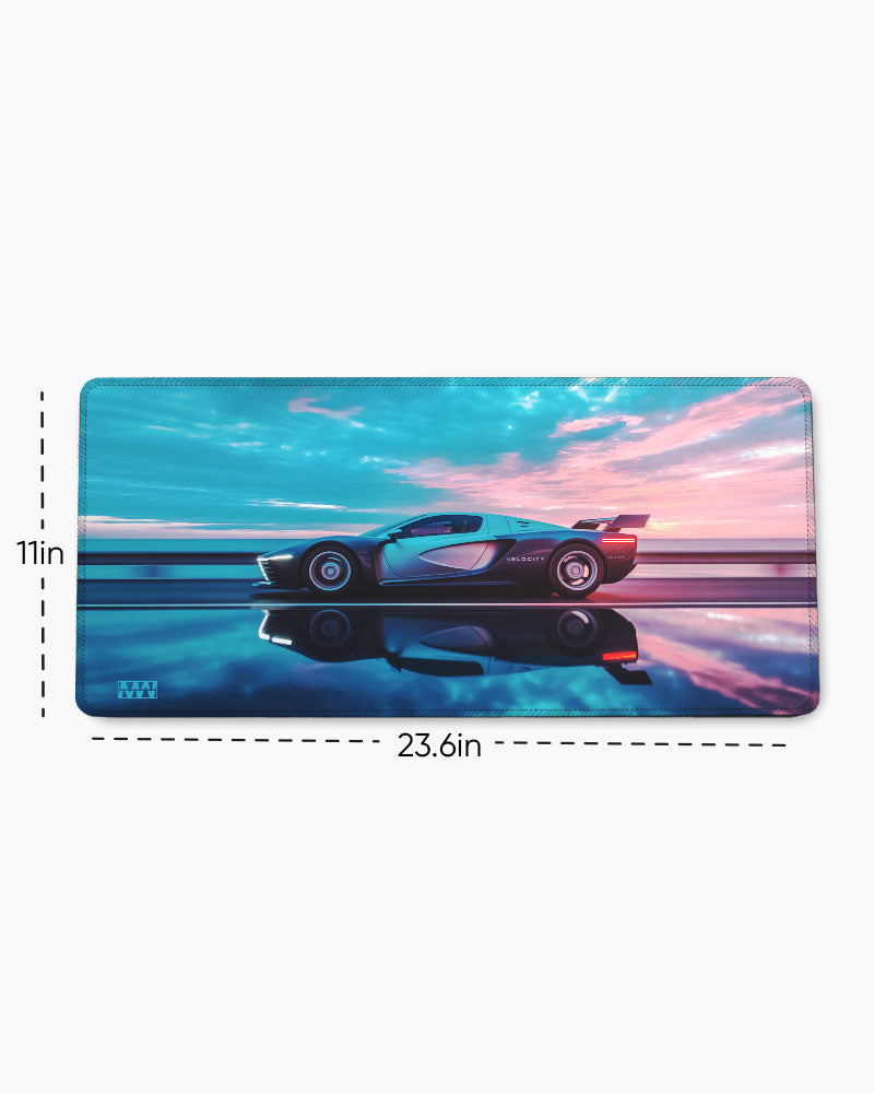 Velocity Mirage Sunset Speedline DeskMat