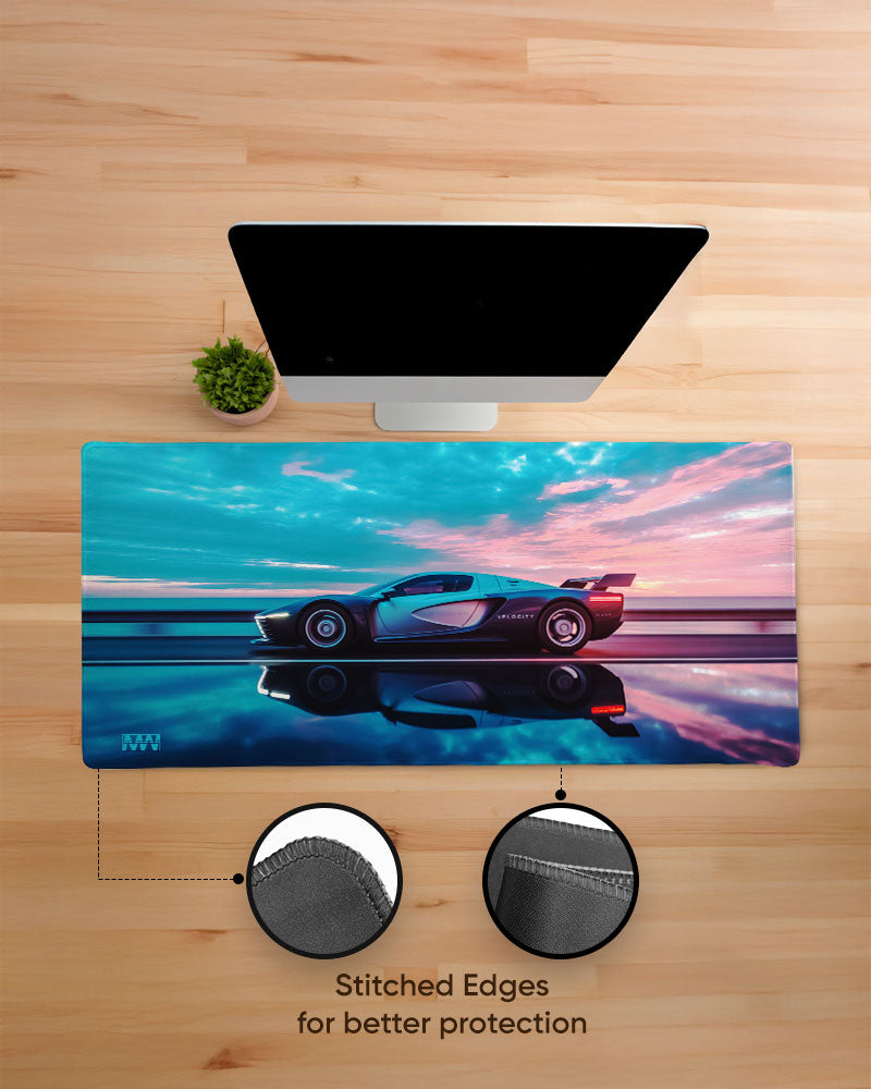 Velocity Mirage Sunset Speedline DeskMat