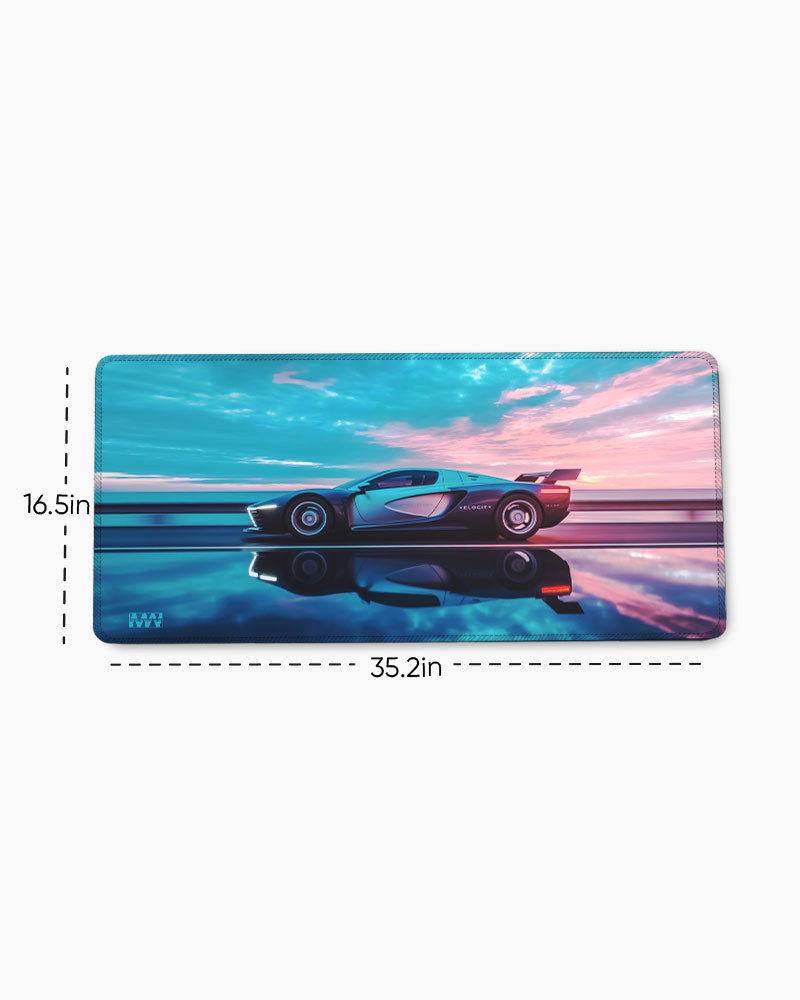 Velocity Mirage Sunset Speedline DeskMat
