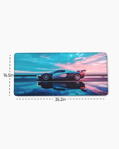 Velocity Mirage Sunset Speedline DeskMat