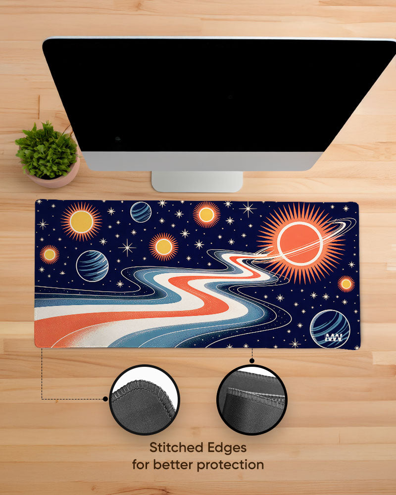 Rings Beyond the Horizon Deskmat