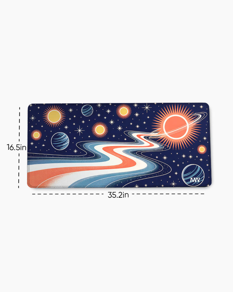 Rings Beyond the Horizon Deskmat