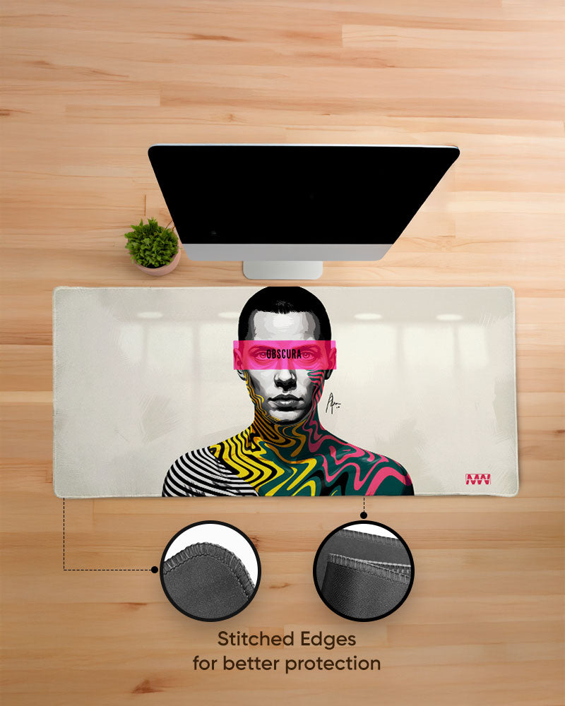 Visual Riot Structured by Instinct Deskmat