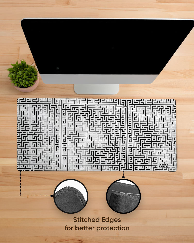 Labyrinth Drift Mind Games in Motion Deskmat