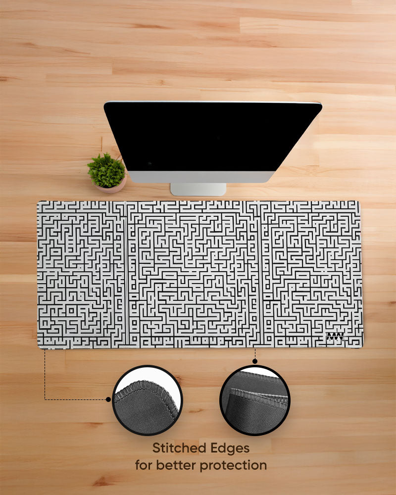 Labyrinth Drift Mind Games in Motion Deskmat