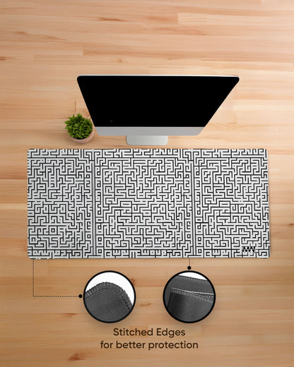 Labyrinth Drift Mind Games in Motion Deskmat
