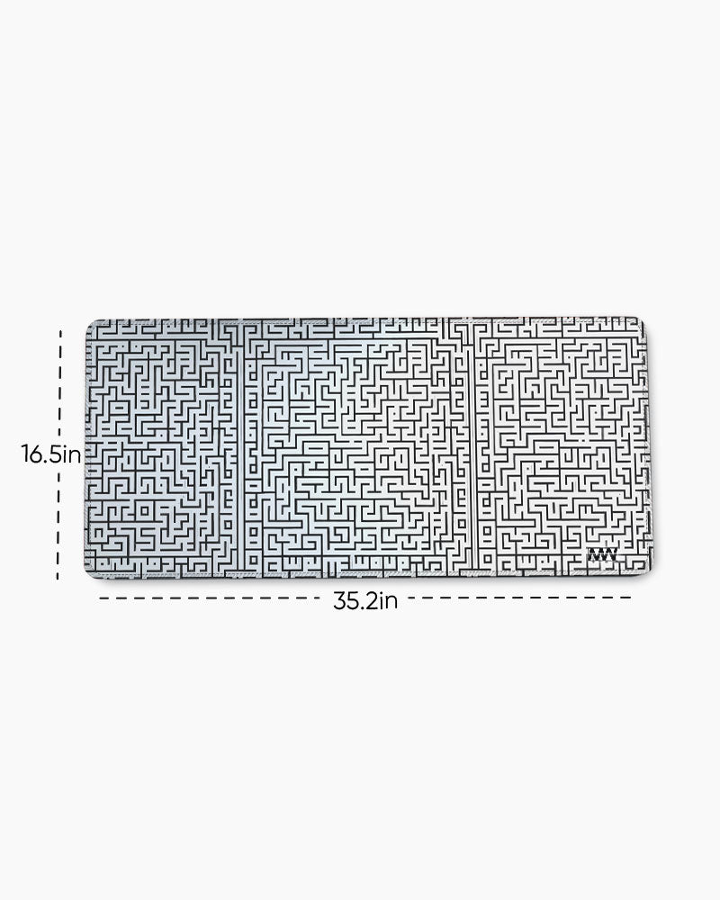 Labyrinth Drift Mind Games in Motion Deskmat