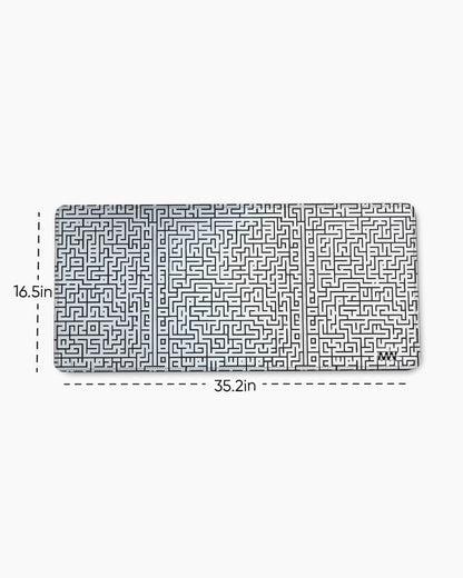 Labyrinth Drift Mind Games in Motion Deskmat